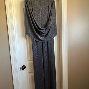 Dress worn for my 2nd wedding. The fabric is very giving and flattering.